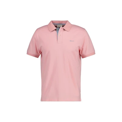 Abbildung von GANT Contrast Poloshirt, Herren, Größe: 4XL, Bubbelgum pink