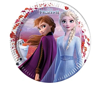 Abbildung von Frozen 2 PartyTeller 23 cm 8 Stücke