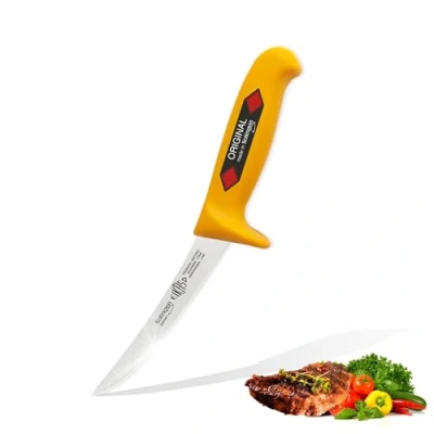 Abbildung von EIKASO 1021330 352 Ausbeinmesser Gebogen Profitect, 13cm Steif Klinge, 26cm Länge