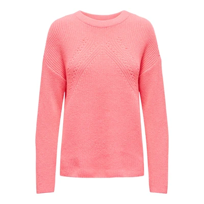 Abbildung von ONLY Rundhalspullover ONLBELLA LIFE LS DETAIL O NECK CC KNT