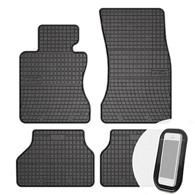 Abbildung von Gummimatten Auto Fußmatten Gummi Automatten Passgenau 4 teilig Set passend für BMW 5er 5 E60 E61 2003 2010