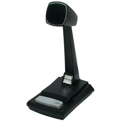 Abbildung von Astatic 302 AST878DM CB Tischmikrofon, schwarz, Hilfsmikrofon