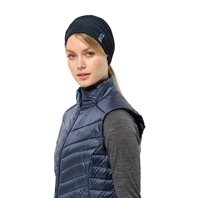 Abbildung von Jack Wolfskin Unisex Basic NECKGAITER Winter Schal, Night Blue, Standard