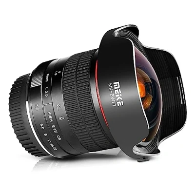 Abbildung von Meike Optics MK 8mm f3.5 Fisheye Objektiv Ultra Weitwinkel für Canon EF