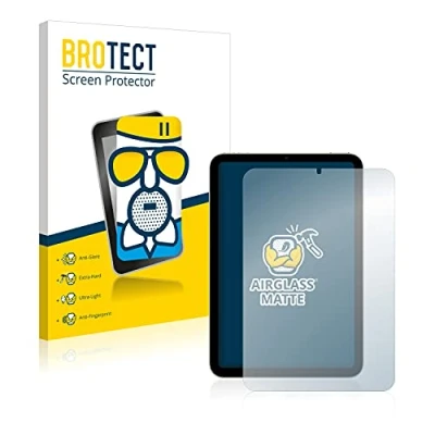 Abbildung von BROTECT Entspiegelungs Schutzglas für Apple iPad Mini 6 WiFi Cellular 2021 Schutz Folie Panzerfolie Glas Matt [Extrem Kratzfest 9H, Anti Reflex]
