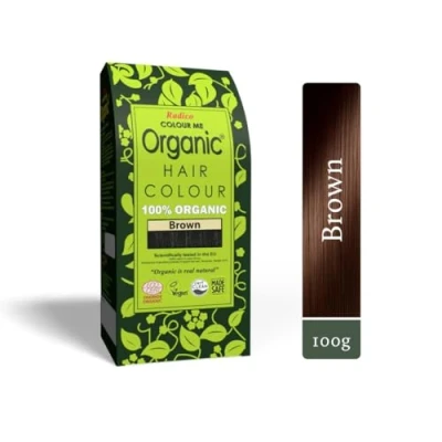 Abbildung von Radico Haarfarbe Colour Me Organic Pflanzenhaarfarbe Braun 100 g