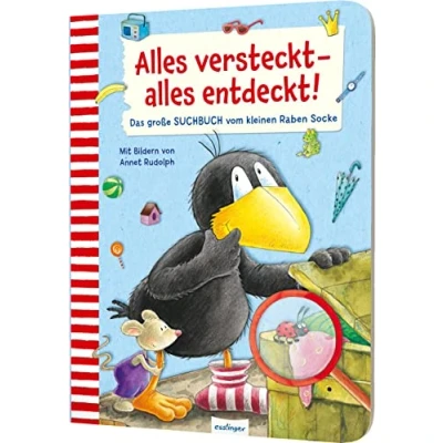 Abbildung von Der kleine Rabe Socke: alles versteckt entdeckt!: Das große Suchbuch vom kleinen Raben Socke