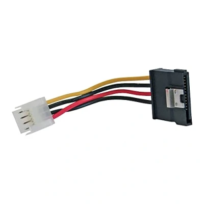 Abbildung von InLine 29660A SATA Stromadapterkabel, 1x 8,89cm (3,5&quot;) Buchse an 15pol Stecker, mit Lasche, 0,06m