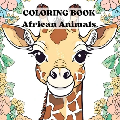 Abbildung von Coloring Book African animals: The beautiful animals of africa