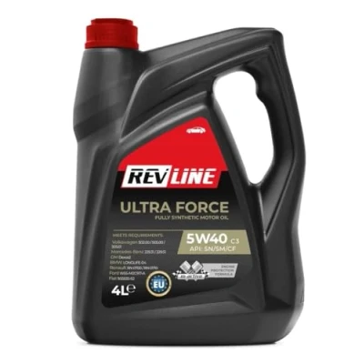 Abbildung von Revline Ultra Force C3 5W 40 4l Motoröl 5901797927219 FIAT: Panda III Schrägheck, Tipo Kombi, Grande Punto FORD: KA Schrägheck