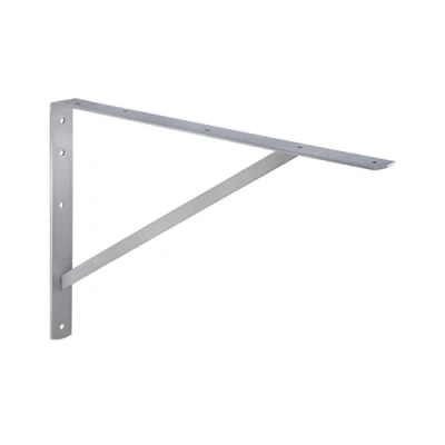 Abbildung von Gedotec Schwerlastwinkel ATHENA 1 Stück Regalwinkel I Tiefe 600 mm Schwerlastkonsole Silber Wandhalterung Regal Tragkraft 300 kg Winkel Metall massiv Regalträger Wandmontage Konsole
