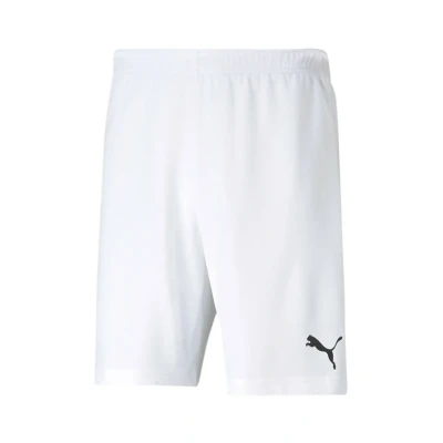 Abbildung von Puma Teamrise MAND kurze Sporthose, Herren, Größe: Small, white