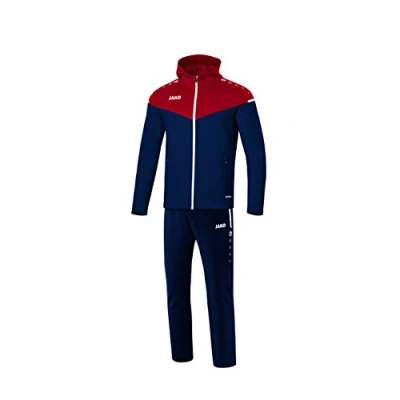 Abbildung von Jako Herren Präsentationsanzug Champ 2.0 mit Kapuze, Marine/chili rot, XL, M9620