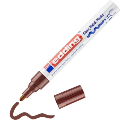 Abbildung von edding Glanzlack Marker 750 2 4mm braun