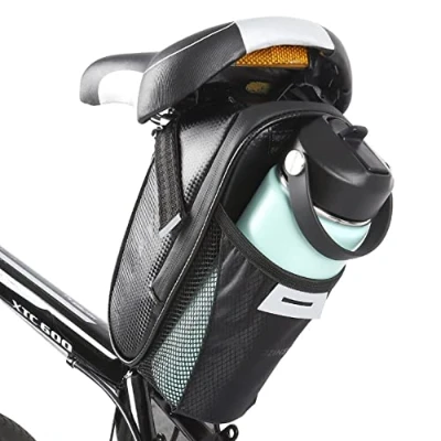 Abbildung von WOZINSKY Satteltasche Fahrradtasche Wasserdicht Reisetasche Tasche für Fahrrad, Mountainbike, ebike, MTB, Rennrad Bike Bag Sattel Fahrradsatteltasche