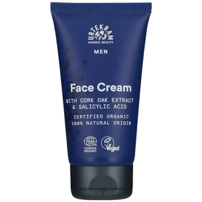 Abbildung von Urtekram Men&#039;s Gesichtscreme Mit Korkeichenextrakt Langanhaltende Hydration Eignet sich für sensible Haut und beugt Reizungen nach der Rasur vor 75 ml, vegan, Bio, natürlichen Ursprungs