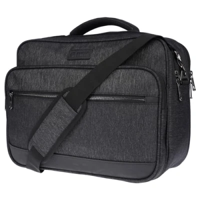 Abbildung von Christian Wippermann Umhängetasche Laptoptasche 17 Zoll Herren Tasche (1 tlg), Messenger Bag Damen