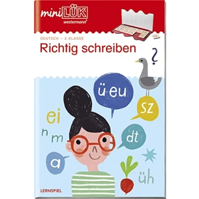 Abbildung von miniLÜK: 2. Klasse Deutsch Richtig schreiben: M/N B/P G/K D/T S/Z ei/eu pf/f (miniLÜK Übungshefte: Deutsch)