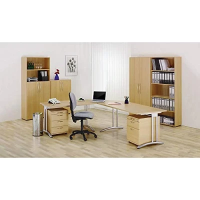 Abbildung von HAMMERBACHER Schreibtisch VBS12/6/S buche