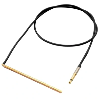 Abbildung von Artec PG517 Transducer Keramik Piezo Tonabnehmer Pickup für 5 Saiter Akustik Bass, 53mm x 2,6mm