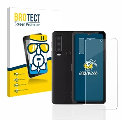 Abbildung von BROTECT Schutzglas für Caterpillar Cat S75 (Display+Kamera) Schutzfolie Panzer Folie Glas [Extrem Kratzfest 9H, Anti Fingerprint, Ultra Transparent]