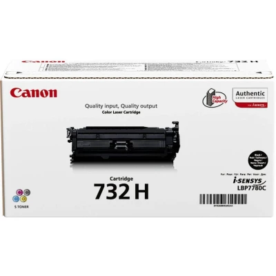 Abbildung von Canon 732H BK Schwarz Toner Hohe Kapazität