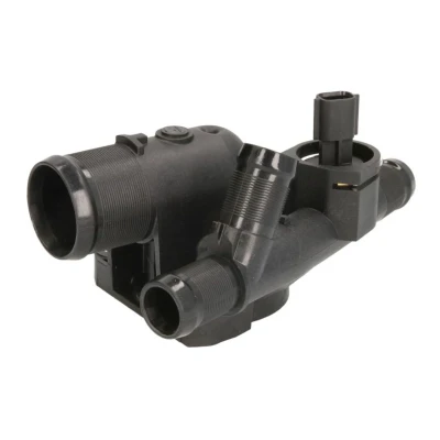 Abbildung von CALORSTAT by Vernet TH7069.83J Kühlwasserthermostat 83 mit Dichtung Sensor Kunststoffgehäuse RENAULT: ESPACE 4, LAGUNA 3, TRAFIC 2 Kasten