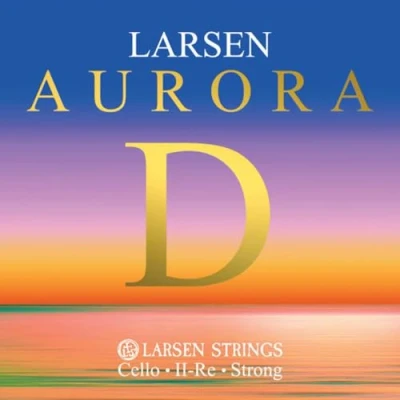 Abbildung von LARSEN STRINGS Cello Saiten Aurora D 4/4 Strong