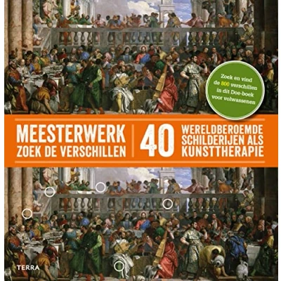 Abbildung von Meesterwerk: zoek de verschillen: 40 wereldberoemde schilderijen als kunsttherapie