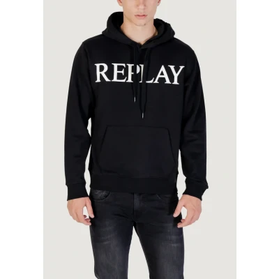 Abbildung von Replay Herren M3104 Kapuzenpullover, 098 Black, XL