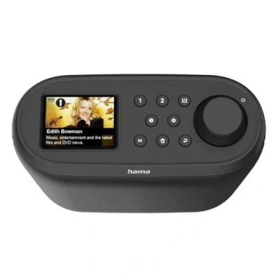 Abbildung von Hama DIR400 Digitalradio Dab+/Internet Radio/Bluetooth® RX/App, Schwarz