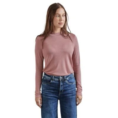Abbildung von Street One Turtleneck Langarmshirt, Damen, Größe: 42, Rosa