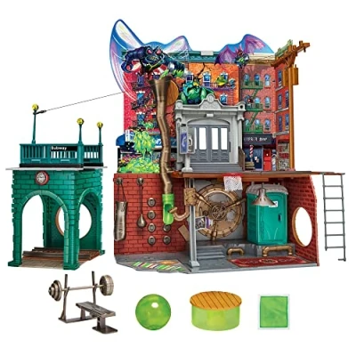 Abbildung von Turtles Mutant Mayhem Large Playset Sewer Lair Dlx