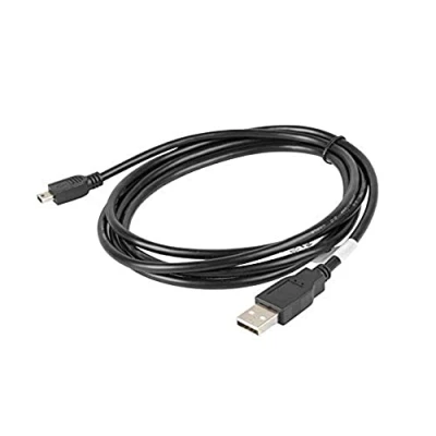 Abbildung von Lanberg CA USBK 10CC 0018 BK USB 2.0 A Stecker auf Mini B Kabel, 1,8m schwarz