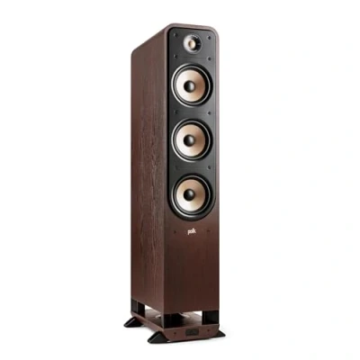 Abbildung von Polk Audio Signature Elite ES60 hochauflösender HiFi Standlautsprecher fürs Heimkino, Hi Res Zertifiziert, kompatibel mit Dolby Atmos und DTS:X (Stück), Schwarz, SIGS60ELBK