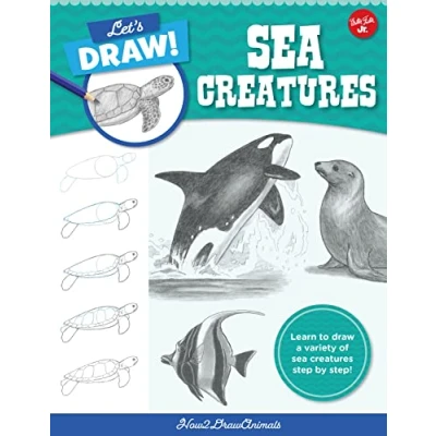 Abbildung von Let&#039;s draw sea Creatures: Learn to a variety of creatures step by step! (6)
