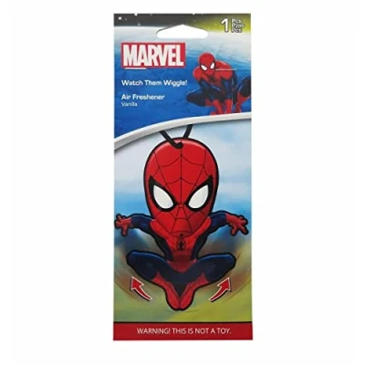 Abbildung von Marvel Spider Man Autozubehör Lufterfrischer Wiggler (1)