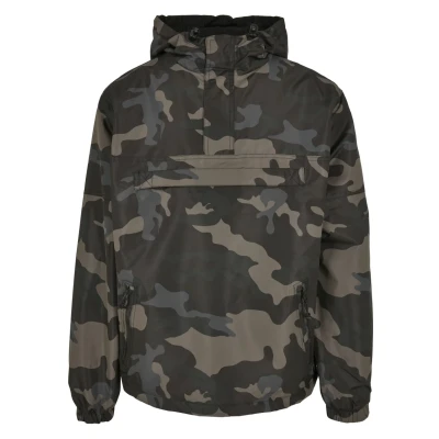 Abbildung von Brandit Accessoires PULL OVER Windbreaker, Herren, Größe: Large, Darkcamo