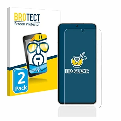 Abbildung von BROTECT (2 Stück Schutzfolie für Samsung Galaxy S22 5G Displayschutz Folie Ultra Klar