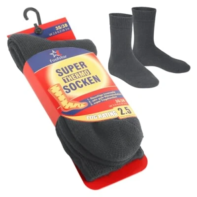 Abbildung von Footstar Thermosocken Damen &amp; Herren Thermo Socken (1 Paar) extra warm