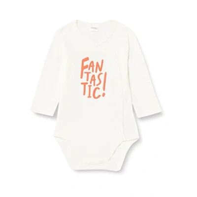 Abbildung von Pinokio Bodysuit Buttoned Long Sleeve ORANGE FLIP, 100% Cotton Ecru, Boys 56 74 (62)