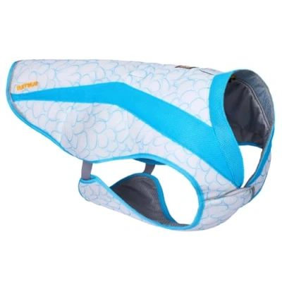 Abbildung von Ruffwear Hundeweste Kühlweste Swamp Cooler Vest Biolumin Blue