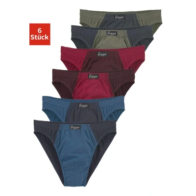 Abbildung von le jogger Slip, (Packung, 6 St.), schöner Basic in schönen Farbkombinationen