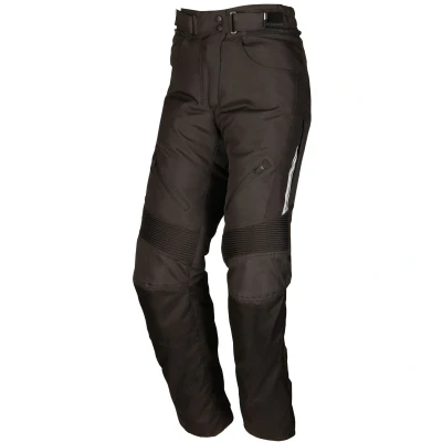 Abbildung von Modeka Motorradhose Violetta Textilhose Damen schwarz Kurz 27