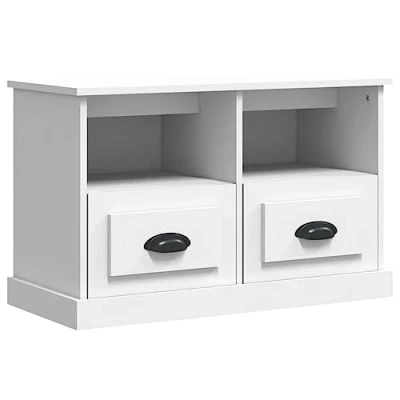 Abbildung von vidaXL TV Schrank Weiß 80x35x50 cm Holzwerkstoff (1 St)