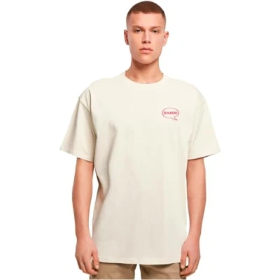 Abbildung von Merchcode Mrkebab Heavy Tshirt print, Herren, Größe: Large, Sand