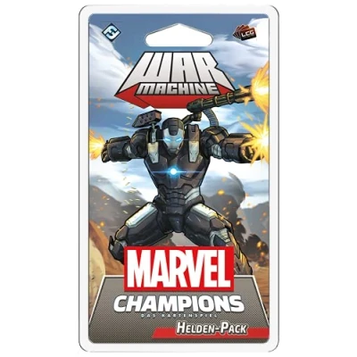 Abbildung von Fantasy Flight Games, Marvel Champions: LCG War Machine, Helden Erweiterung, Expertenspiel, Kartenspiel, 1 4 Spieler, Ab 14+ Jahren, 60+ Minuten, Deutsch, Mehrfarbig, Bunt