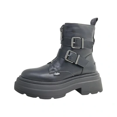 Abbildung von Buffalo BFL // Mars Biker Damenschuhe Stiefel Schwarz Freizeit, Schuhgröße:41 EU