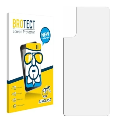 Abbildung von BROTECT Schutzglas für Sony Xperia 10 II (Rückseite) Schutzfolie Panzer Folie Glas [Extrem Kratzfest 9H, Anti Fingerprint, Ultra Transparent]