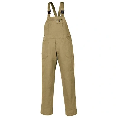 Abbildung von teXXor Latzhose Basic Arbeitshose für Industrie und Handwerk, 94, khaki, 8030